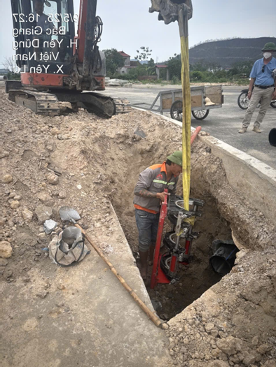 Thi công ống cấp nước